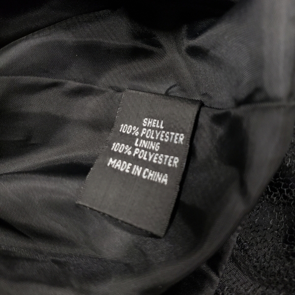 MXI Black Sequin Dress with Flaw Size 11/12 - Picture 5 of 7